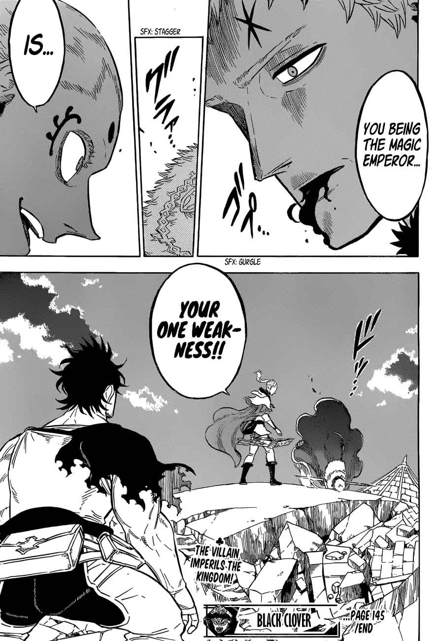 Black Clover Chapter 145 page 15