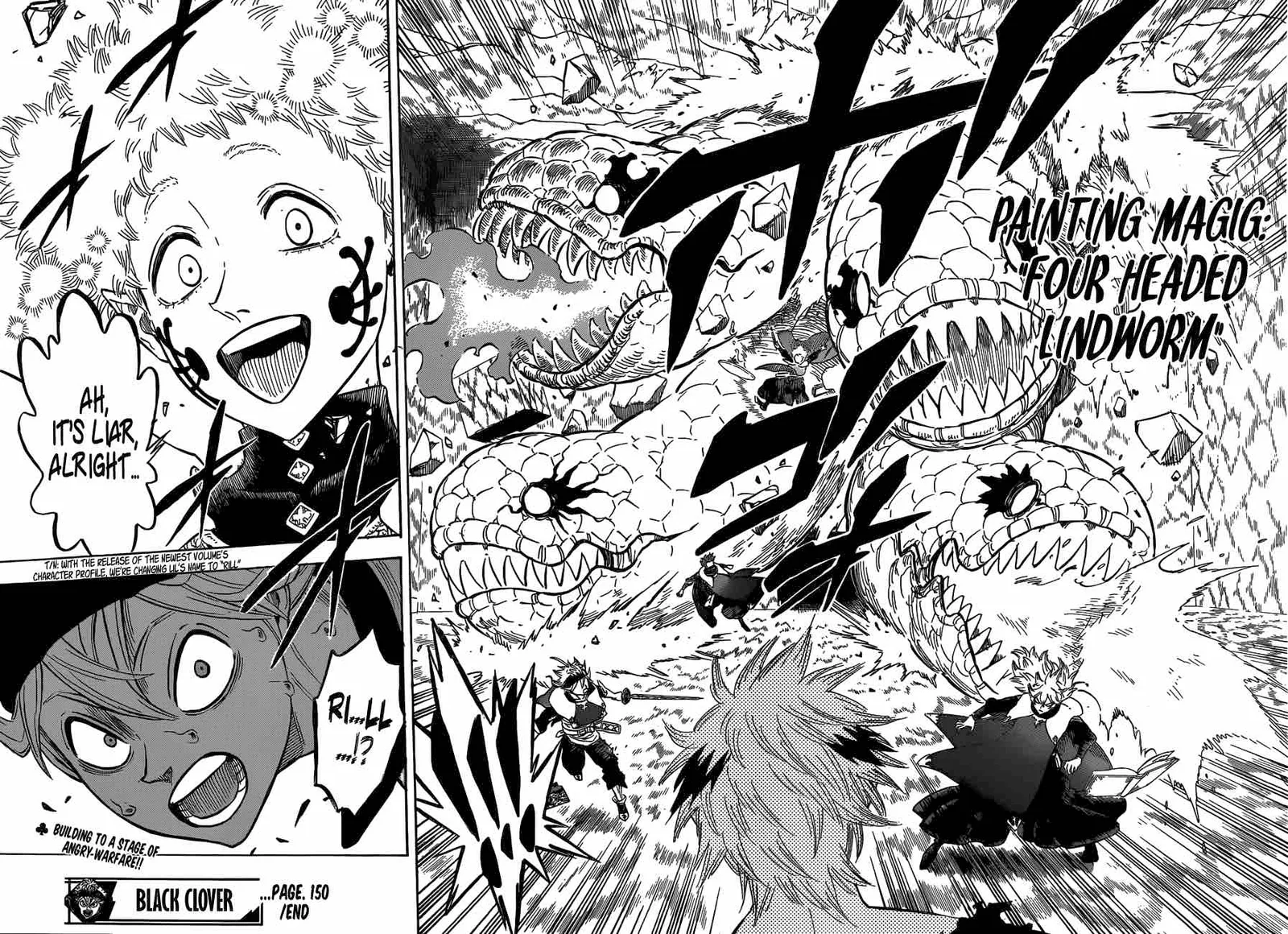 Black Clover Chapter 150 page 14