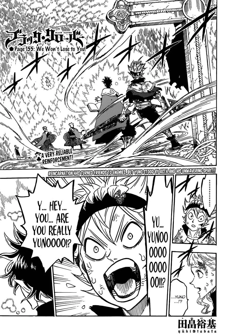 Black Clover Chapter 155 page 1