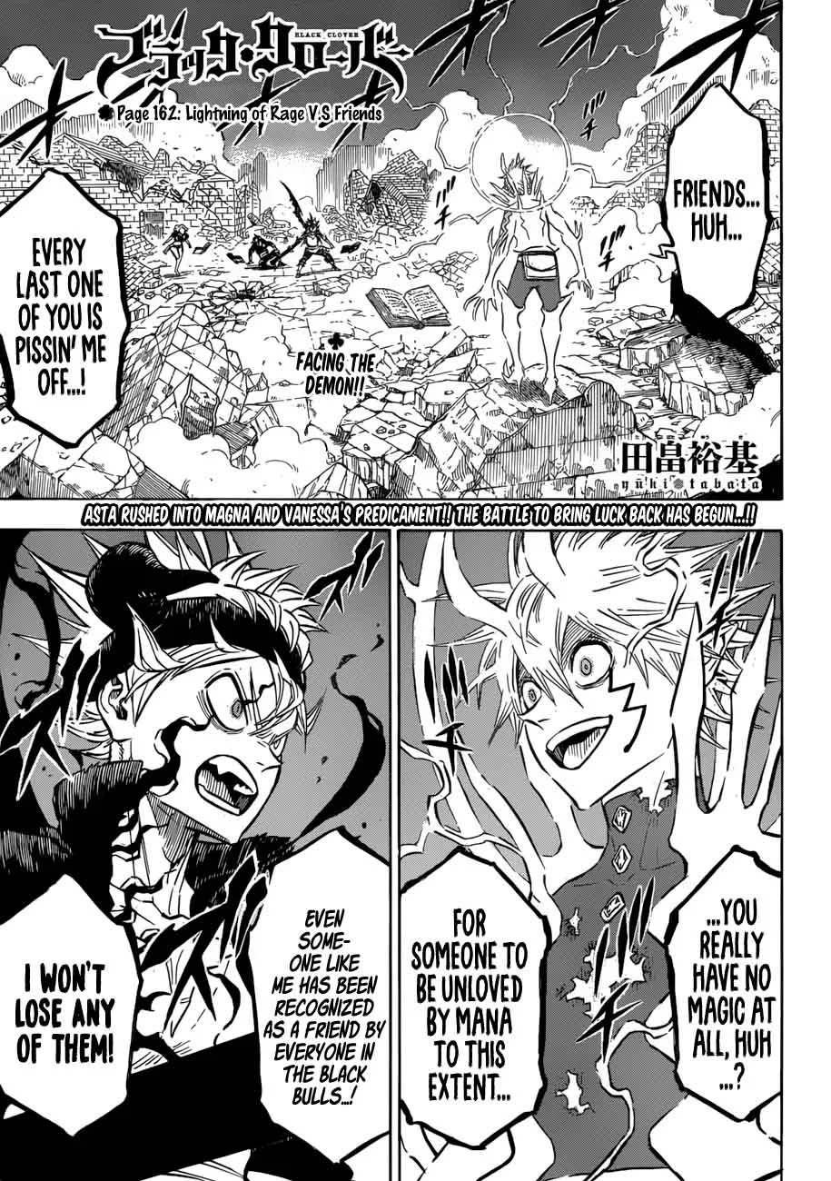 Black Clover Chapter 162 page 1