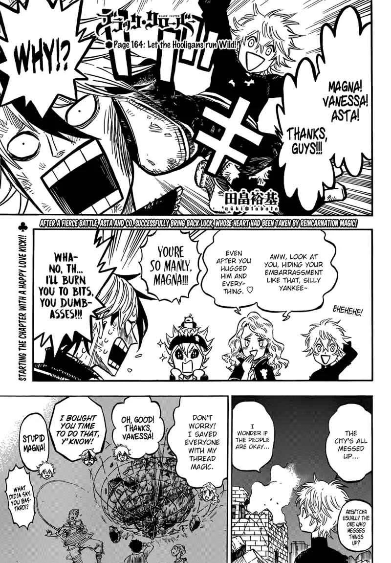 Black Clover Chapter 164 page 1