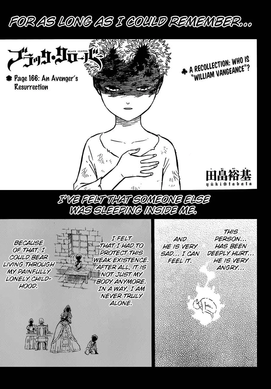 Black Clover Chapter 166 page 1