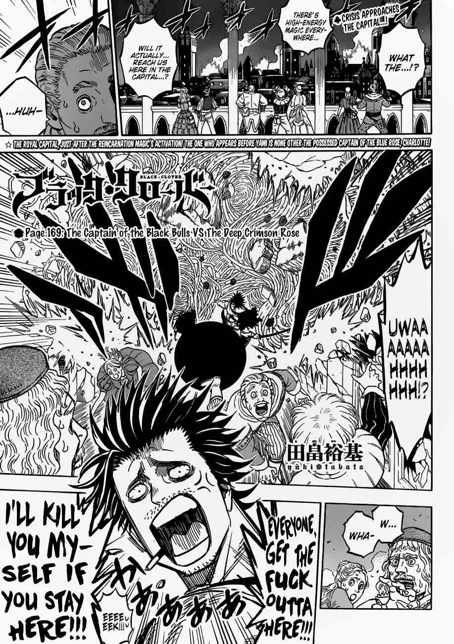 Black Clover Chapter 169 page 1