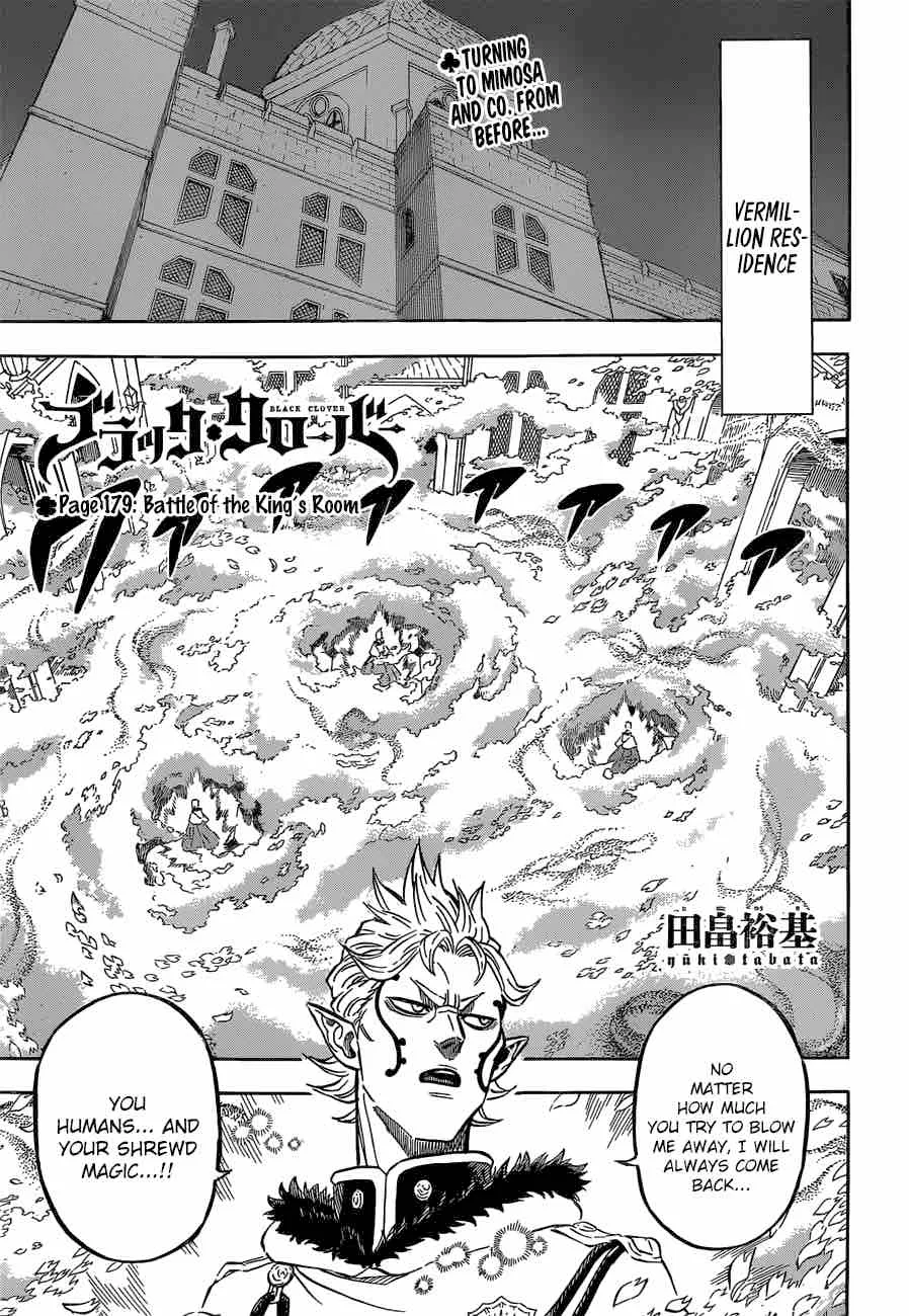 Black Clover Chapter 179 page 1