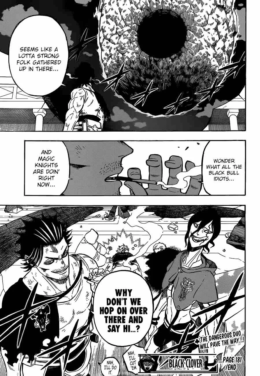 Black Clover Chapter 181 page 14