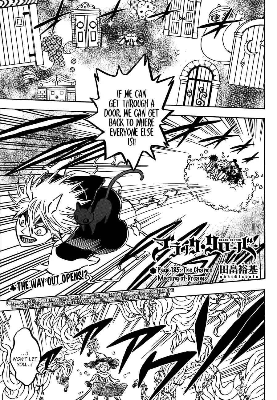 Black Clover Chapter 185 page 1