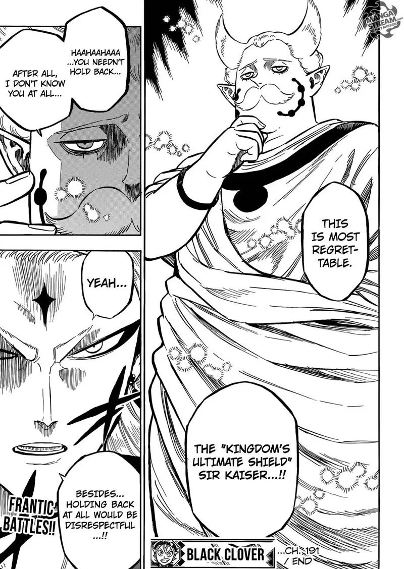Black Clover Chapter 191 page 13
