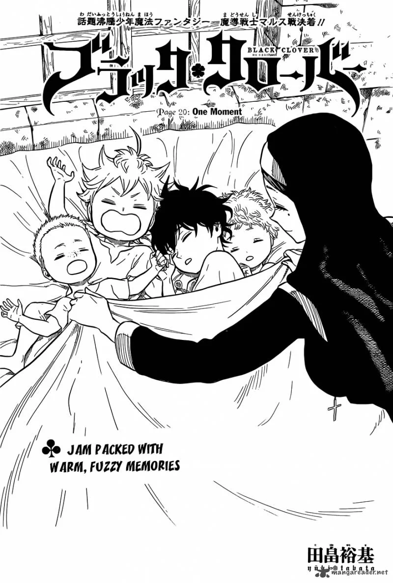 Black Clover Chapter 20 page 1