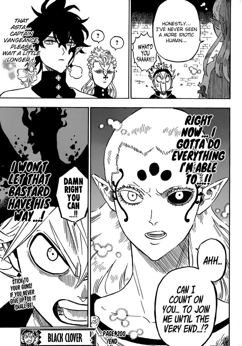 Black Clover Chapter 200 page 18