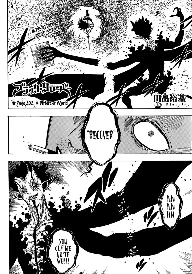 Black Clover Chapter 202 page 2