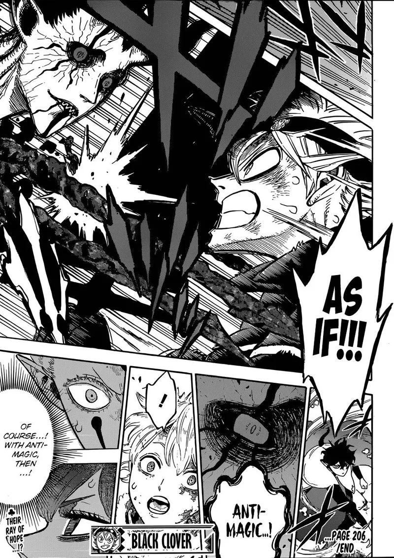 Black Clover Chapter 206 page 14