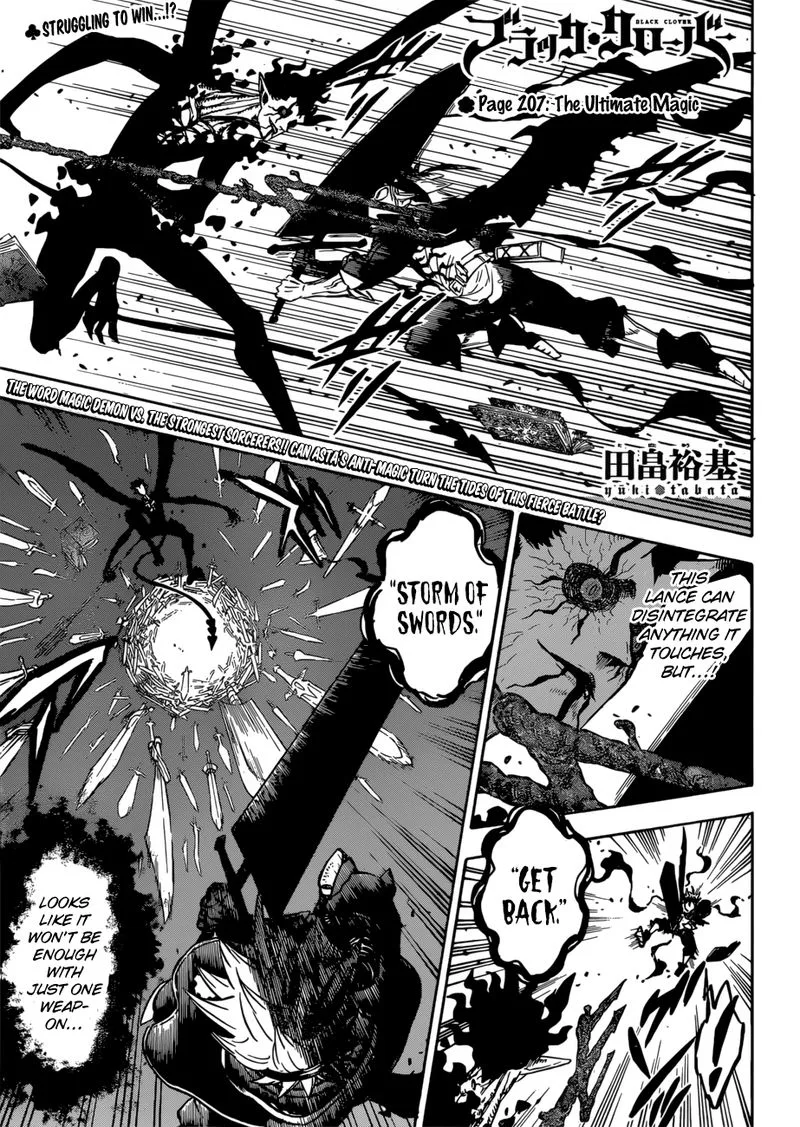 Black Clover Chapter 207 page 1