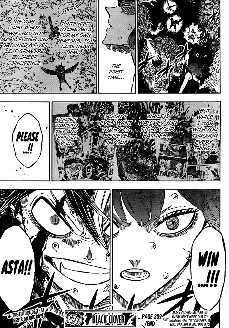 Black Clover Chapter 209 page 11