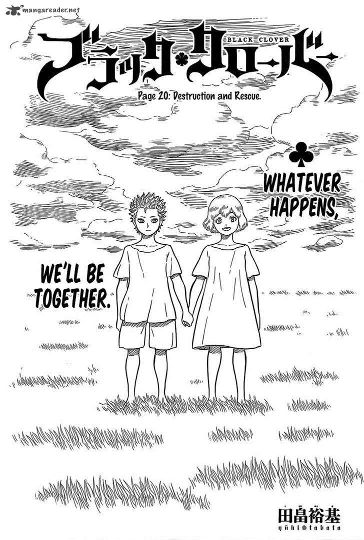 Black Clover Chapter 21 page 1