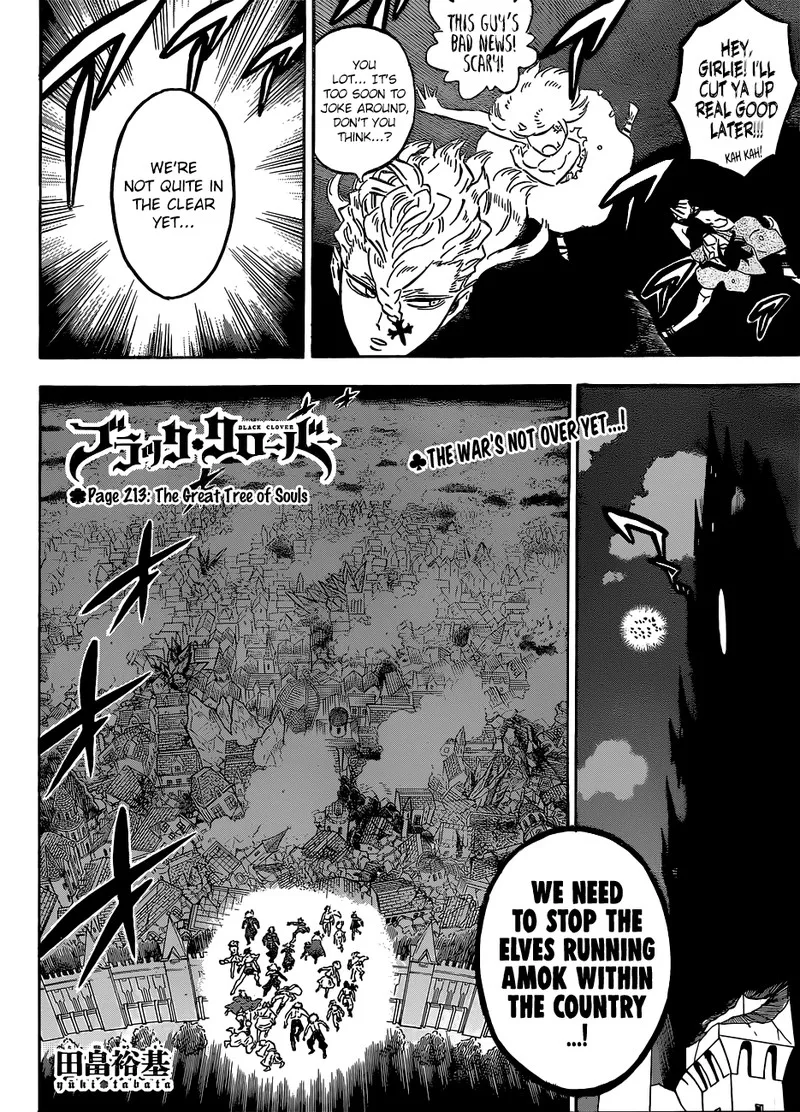 Black Clover Chapter 213 page 2