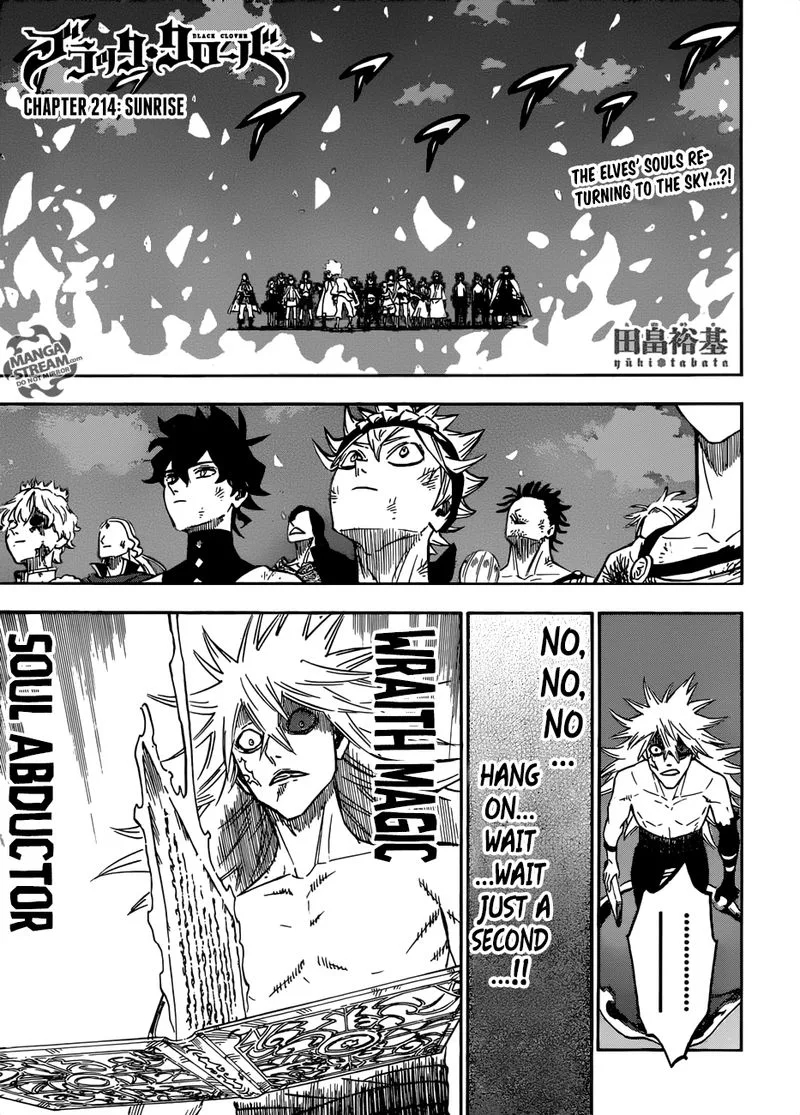 Black Clover Chapter 214 page 1