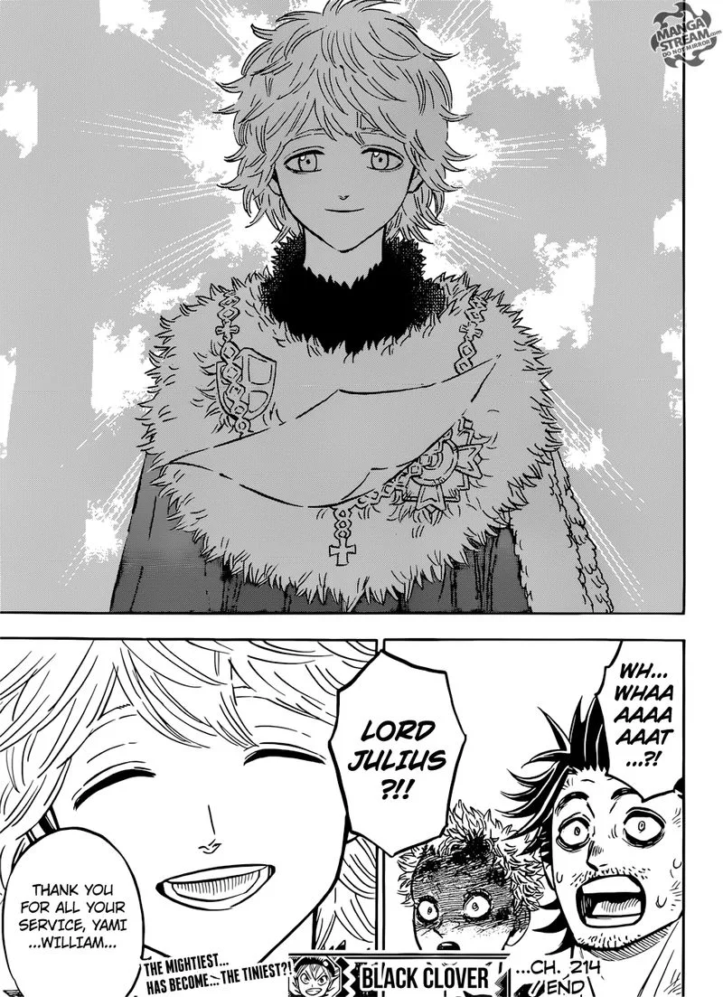 Black Clover Chapter 214 page 15