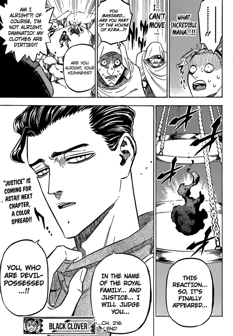 Black Clover Chapter 216 page 15