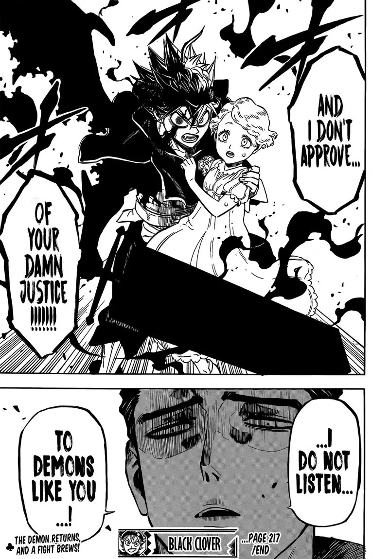 Black Clover Chapter 217 page 14