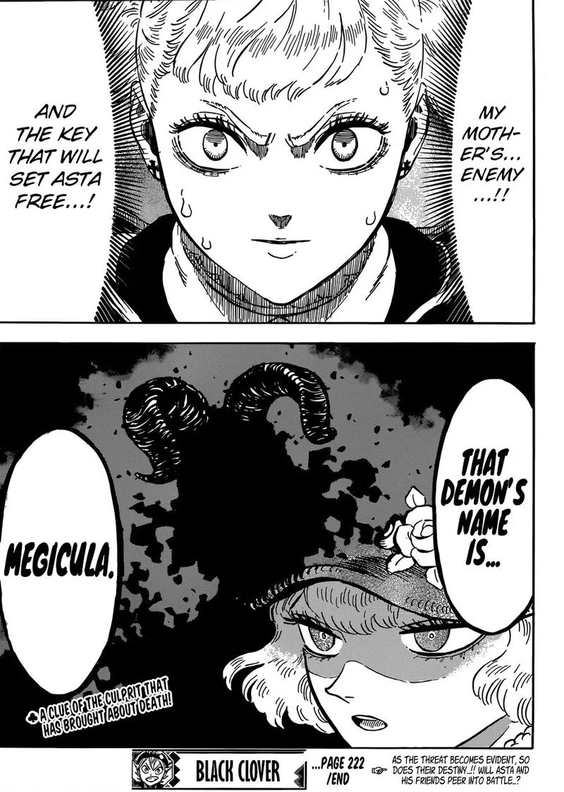 Black Clover Chapter 222 page 14