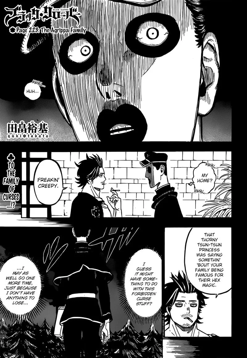 Black Clover Chapter 223 page 1