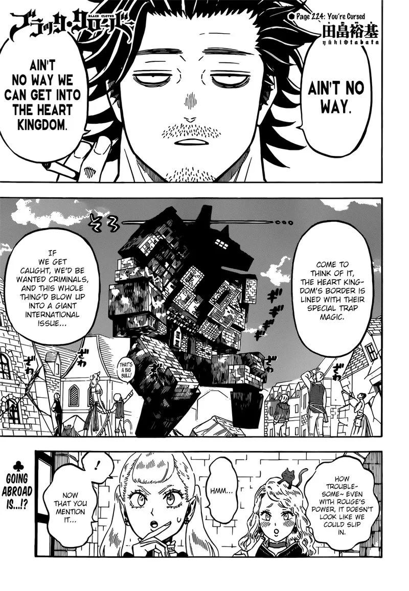 Black Clover Chapter 224 page 1