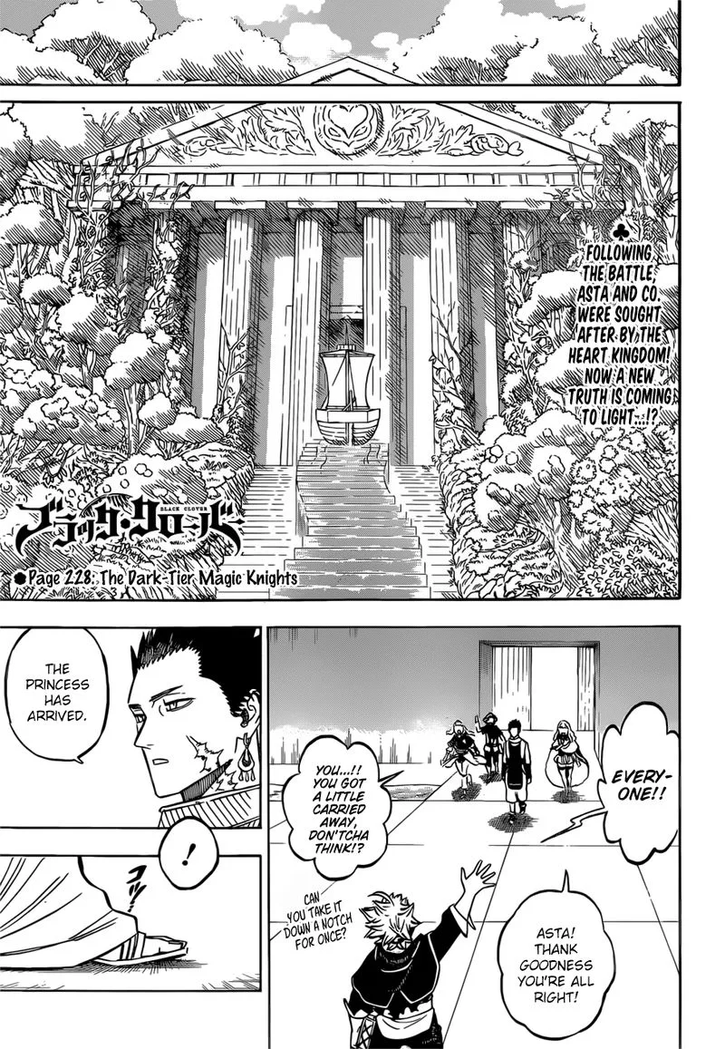 Black Clover Chapter 228 page 1