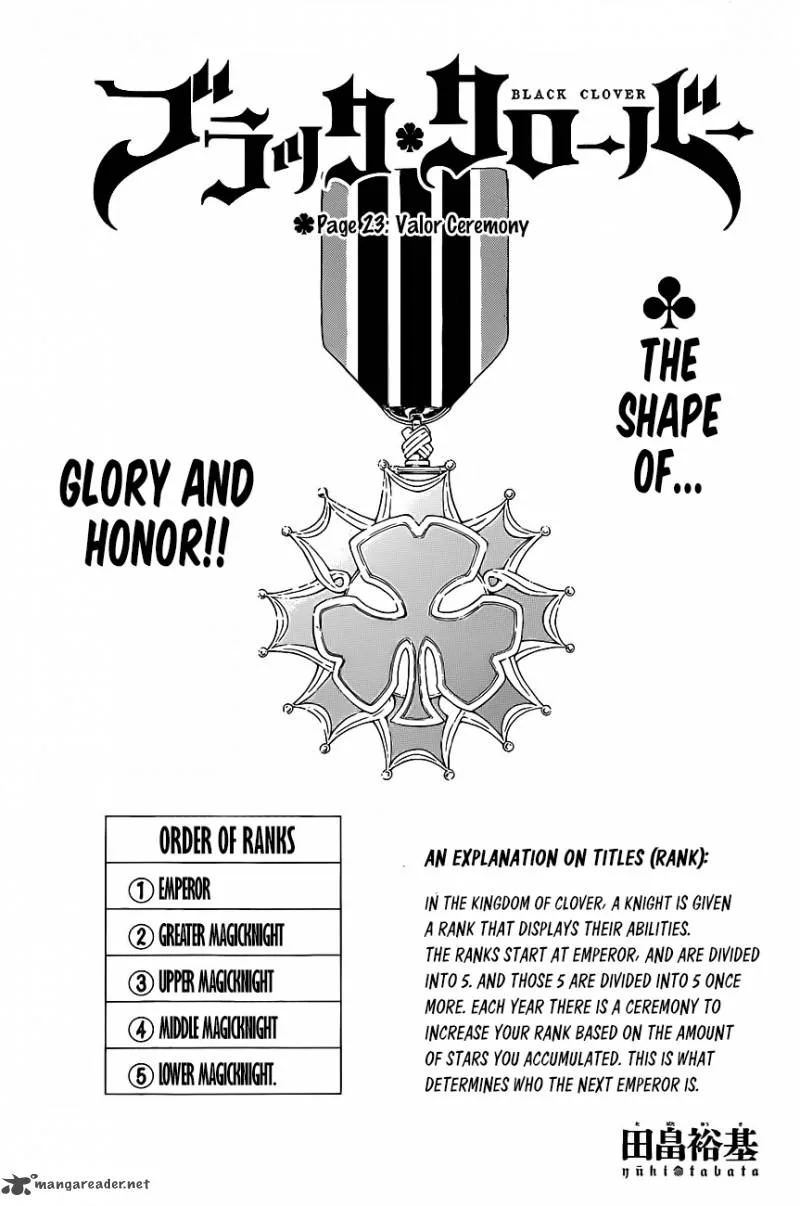 Black Clover Chapter 23 page 2