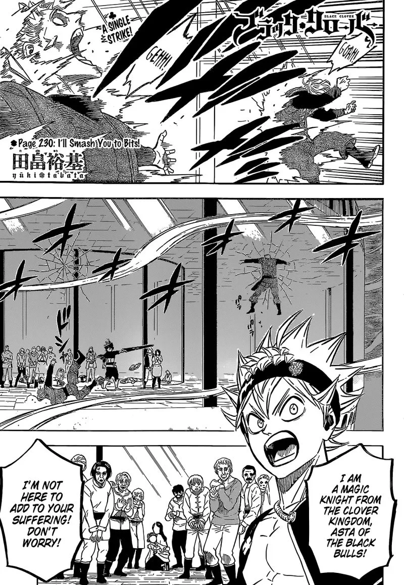 Black Clover Chapter 230 page 1
