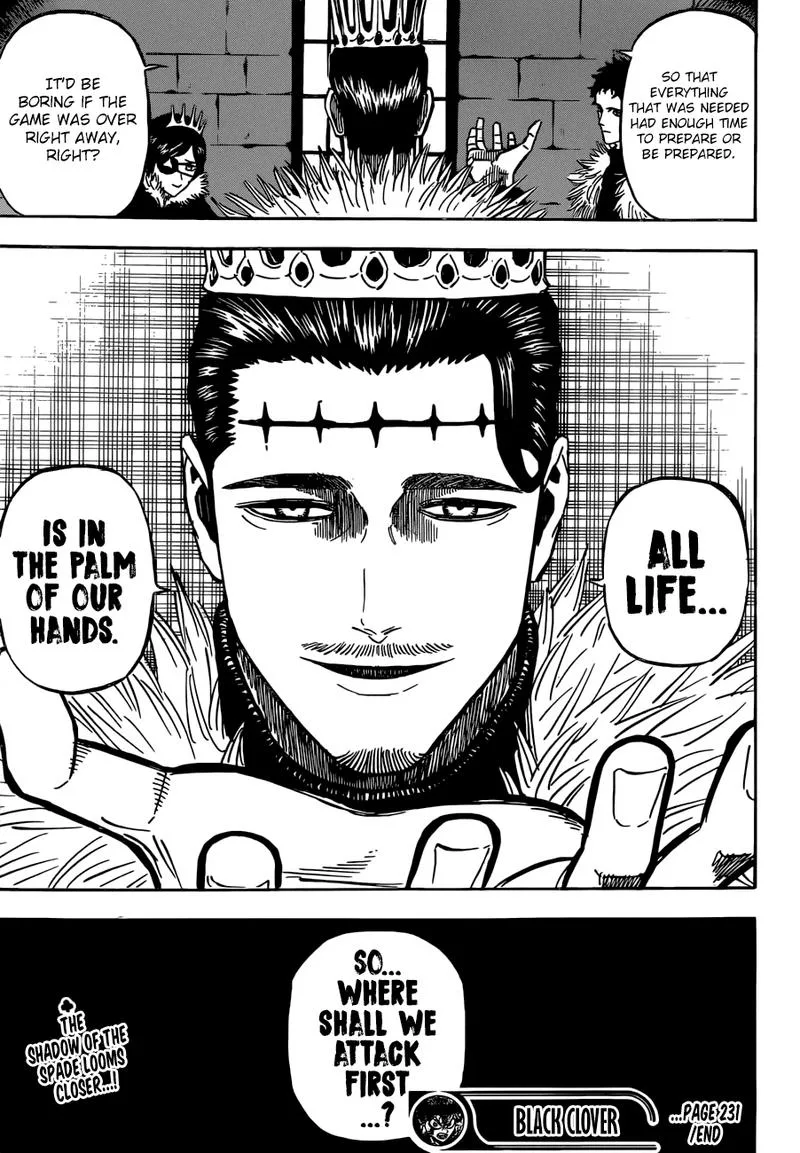 Black Clover Chapter 231 page 15
