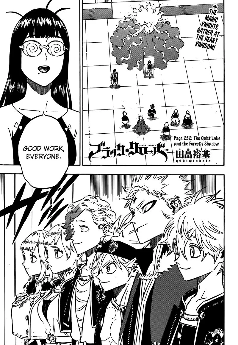 Black Clover Chapter 232 page 1