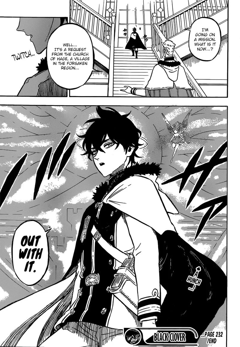 Black Clover Chapter 232 page 12
