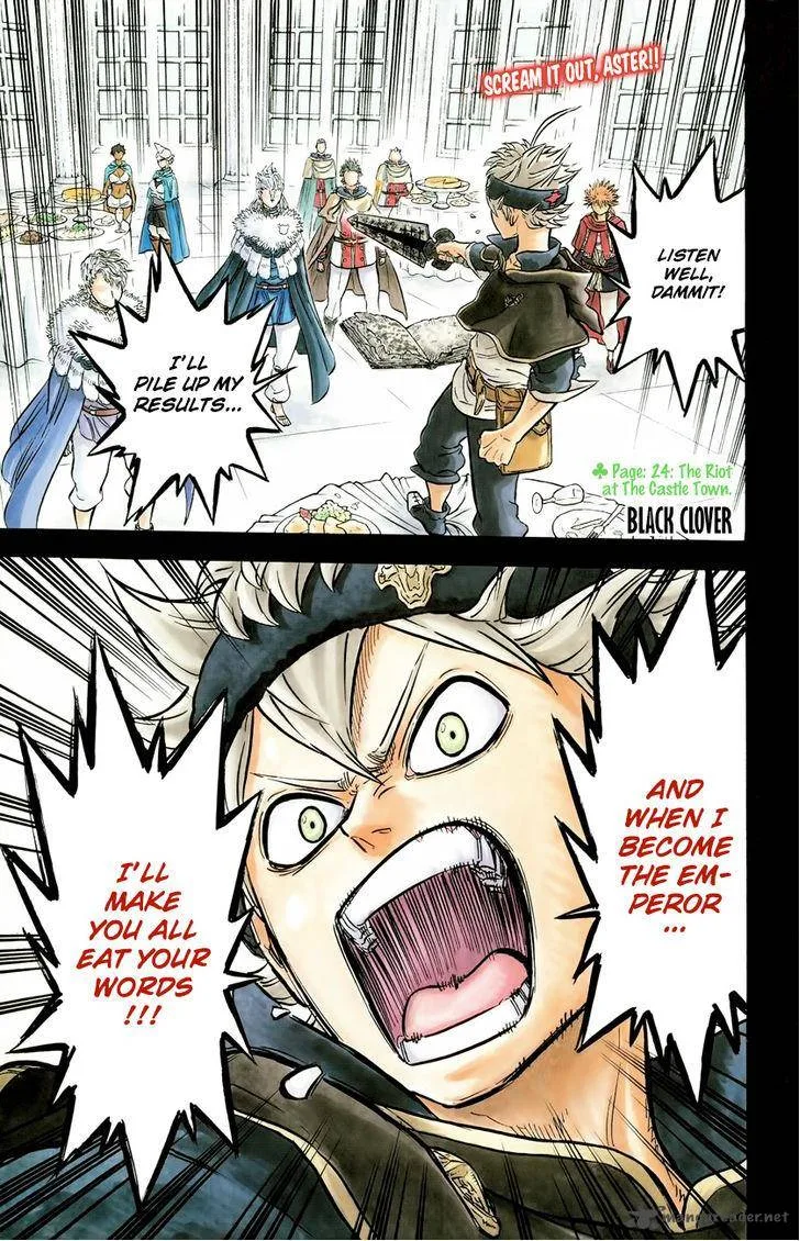 Black Clover Chapter 24 page 4