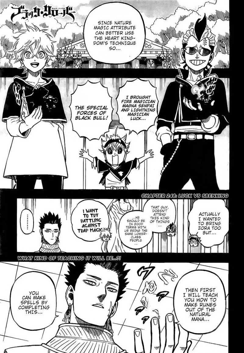 Black Clover Chapter 248 page 1