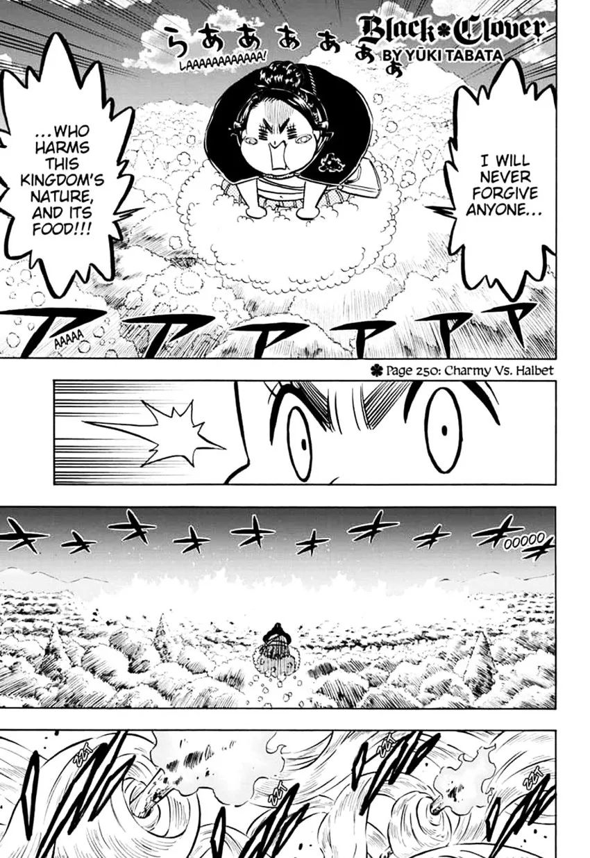 Black Clover Chapter 250 page 1