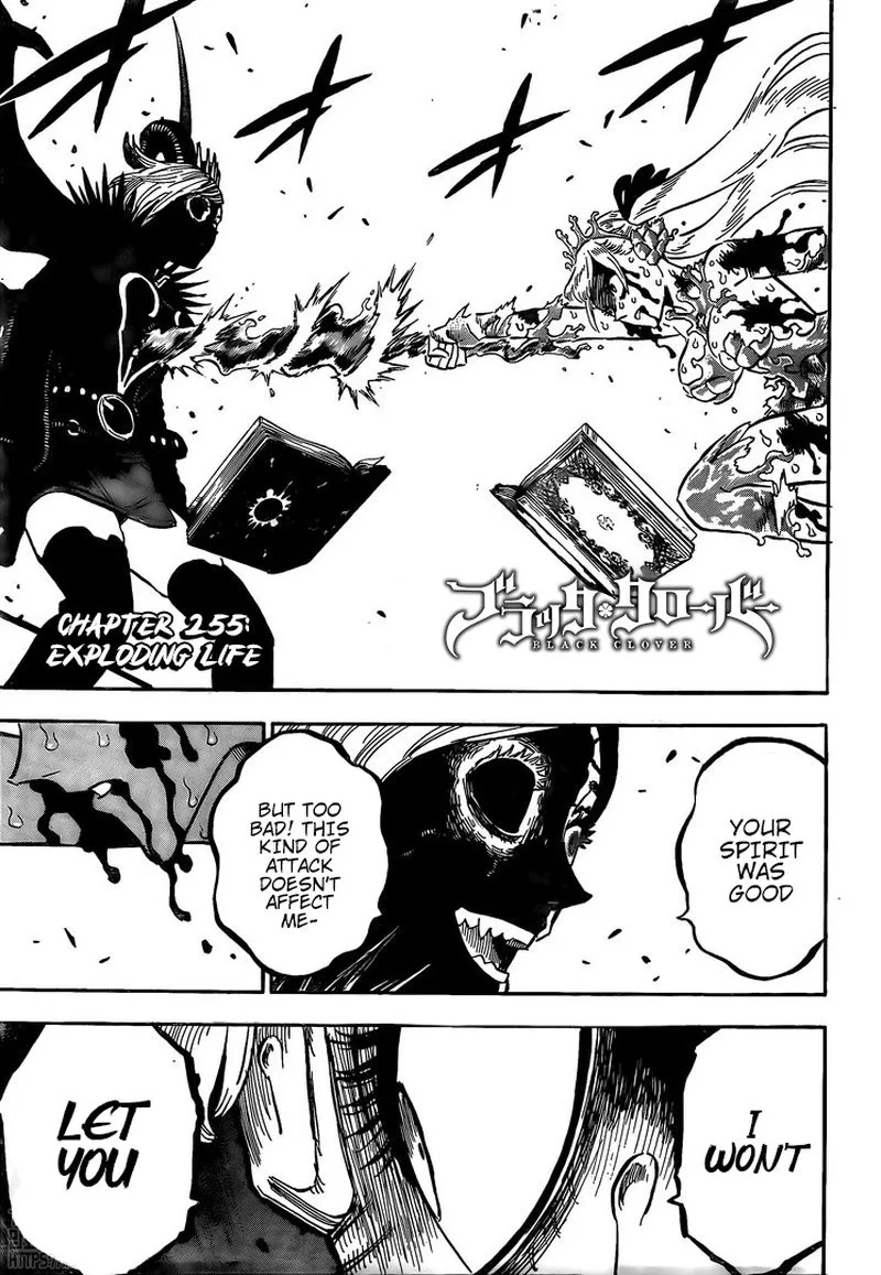 Black Clover Chapter 255 page 1