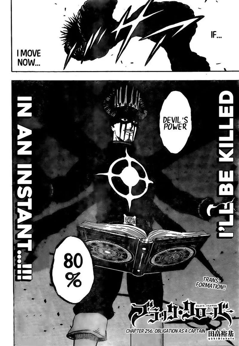 Black Clover Chapter 256 page 2