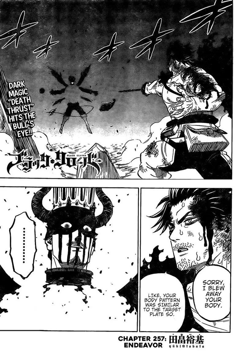 Black Clover Chapter 257 page 1