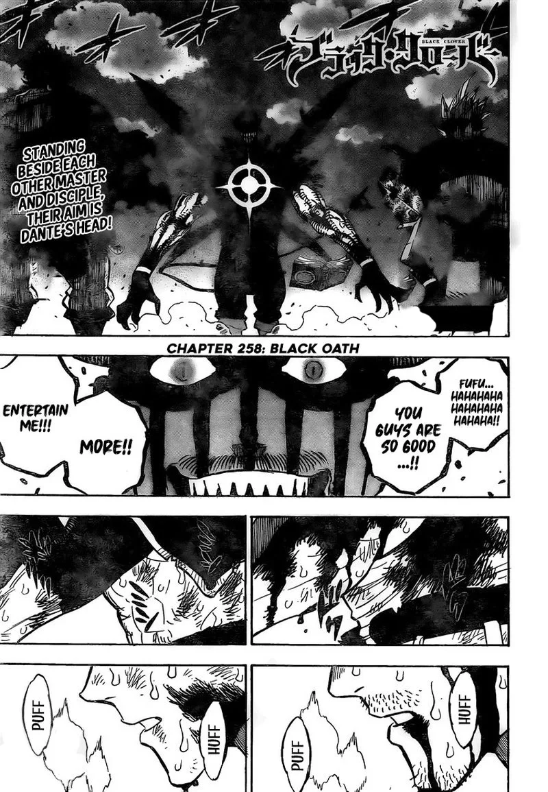 Black Clover Chapter 258 page 1