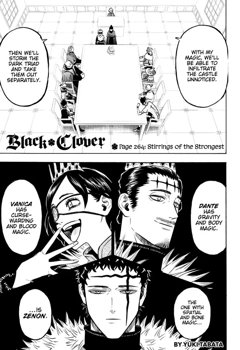 Black Clover Chapter 264 page 1