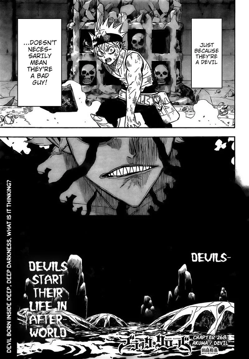 Black Clover Chapter 268 page 1