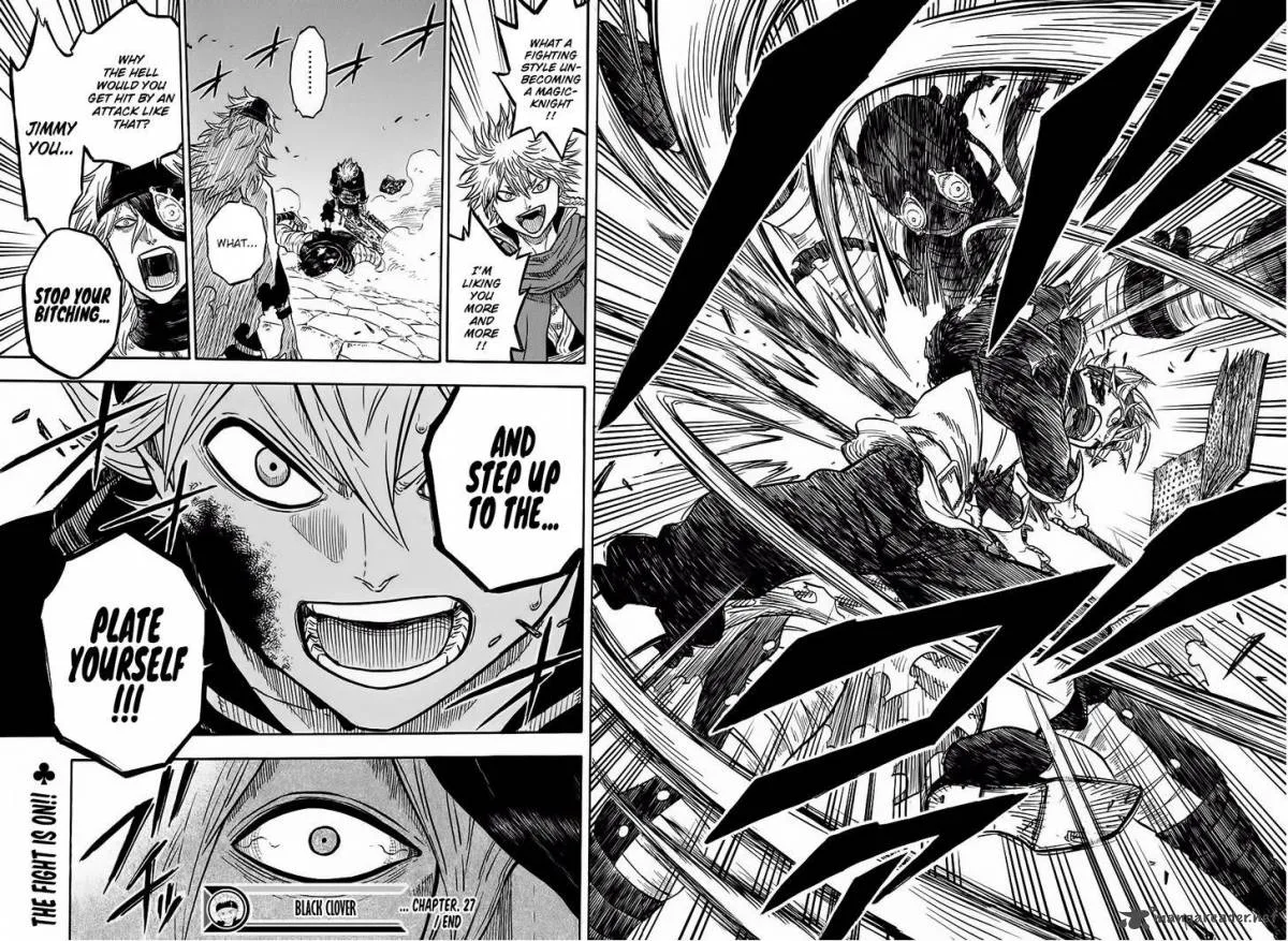 Black Clover Chapter 27 page 19