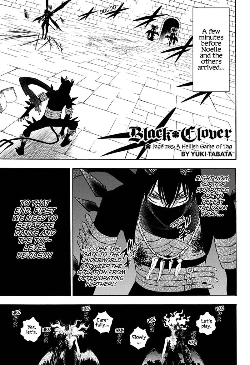 Black Clover Chapter 285 page 1