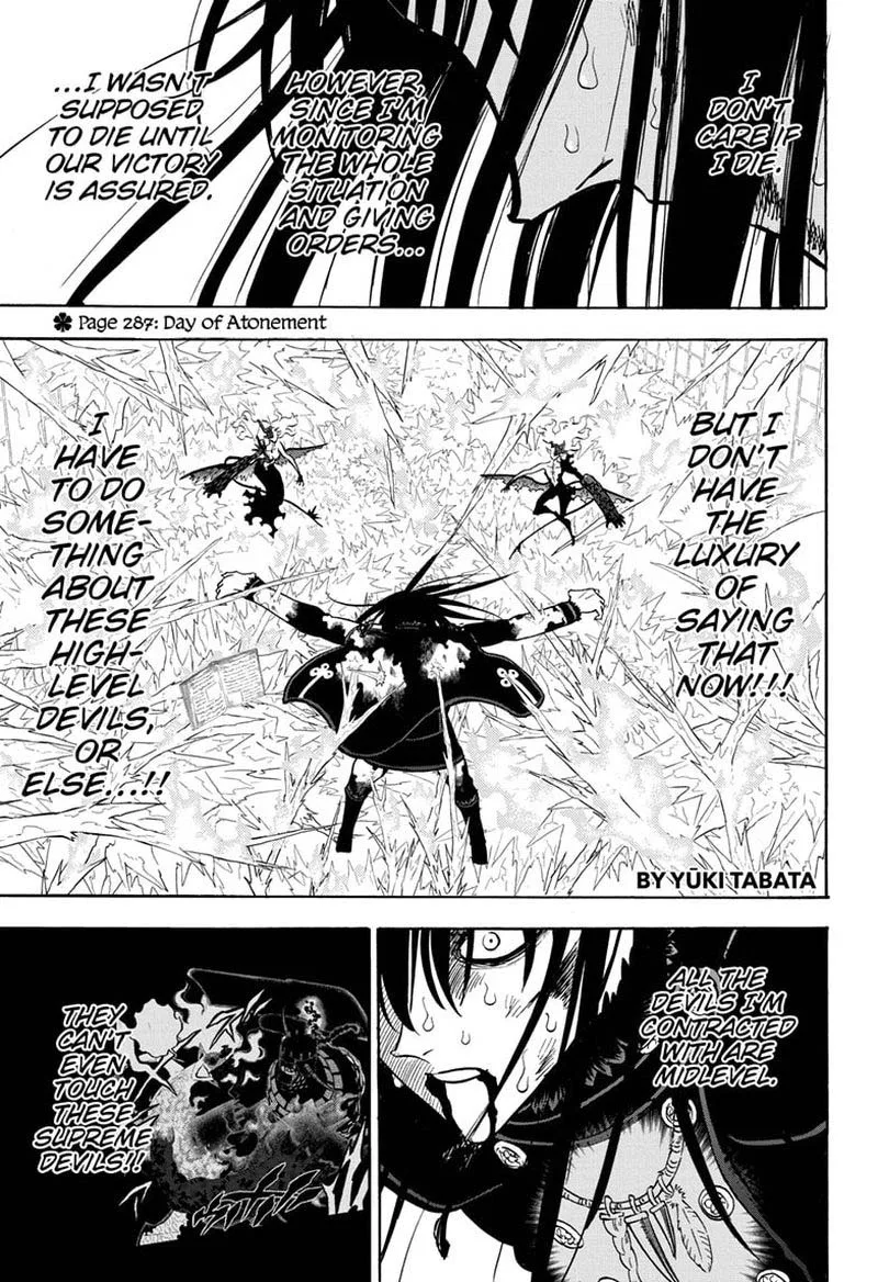 Black Clover Chapter 287 page 2