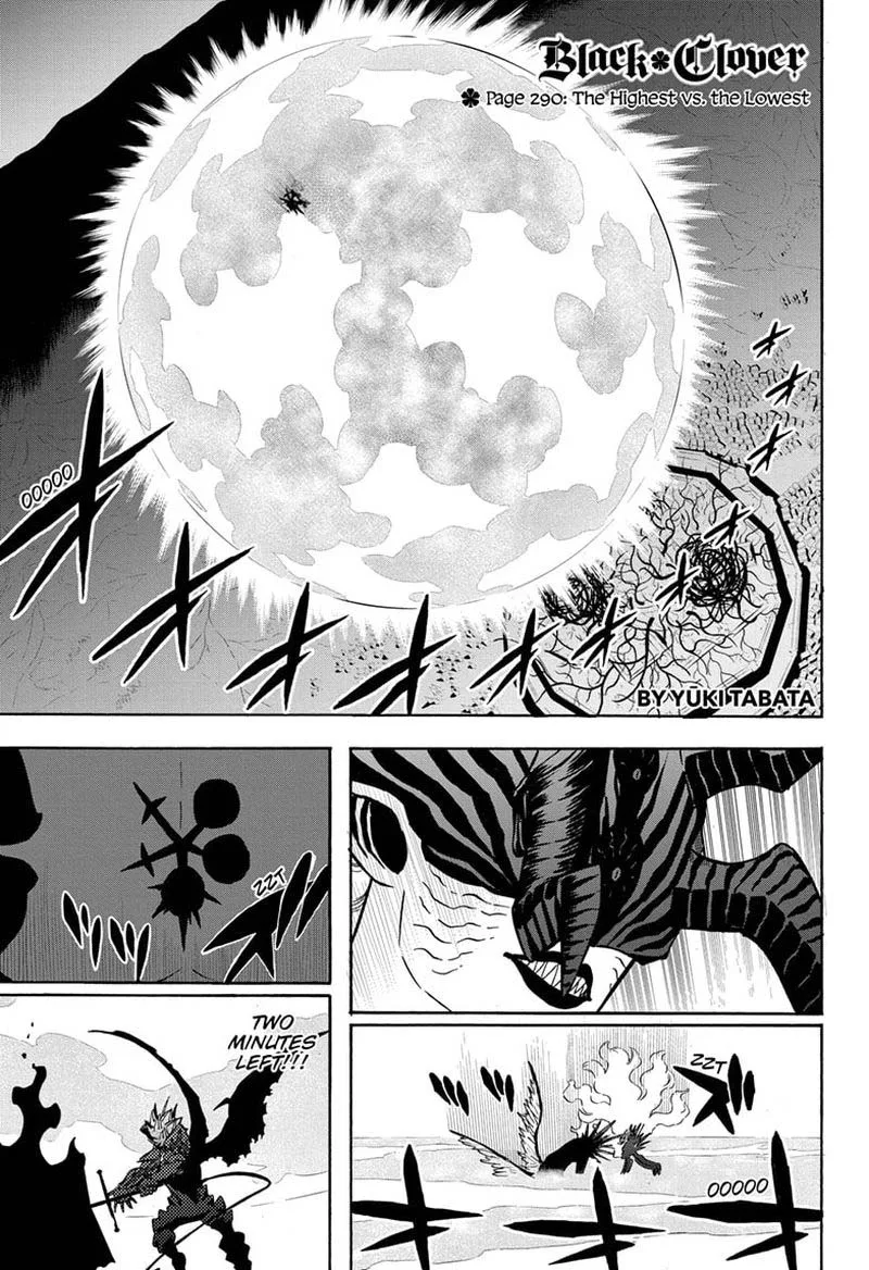Black Clover Chapter 290 page 1