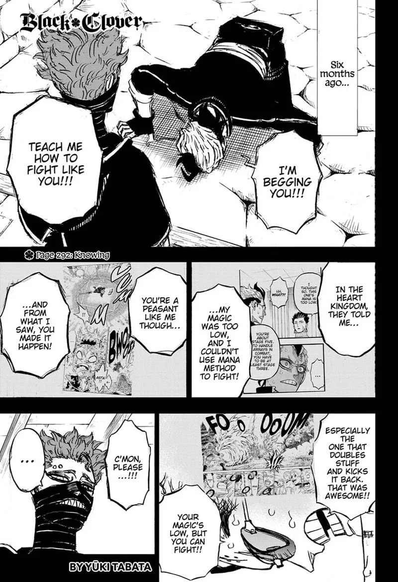 Black Clover Chapter 292 page 1