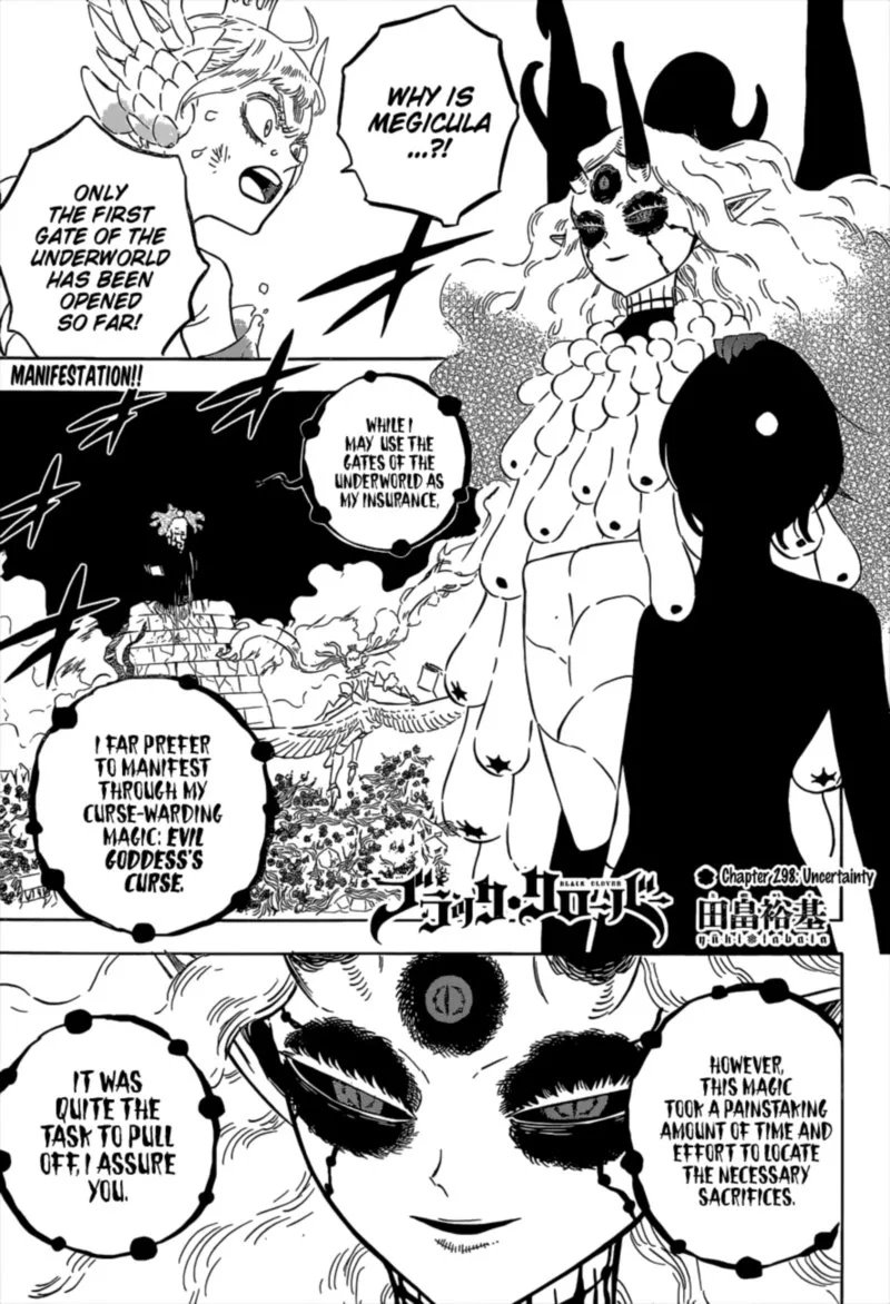 Black Clover Chapter 298 page 1