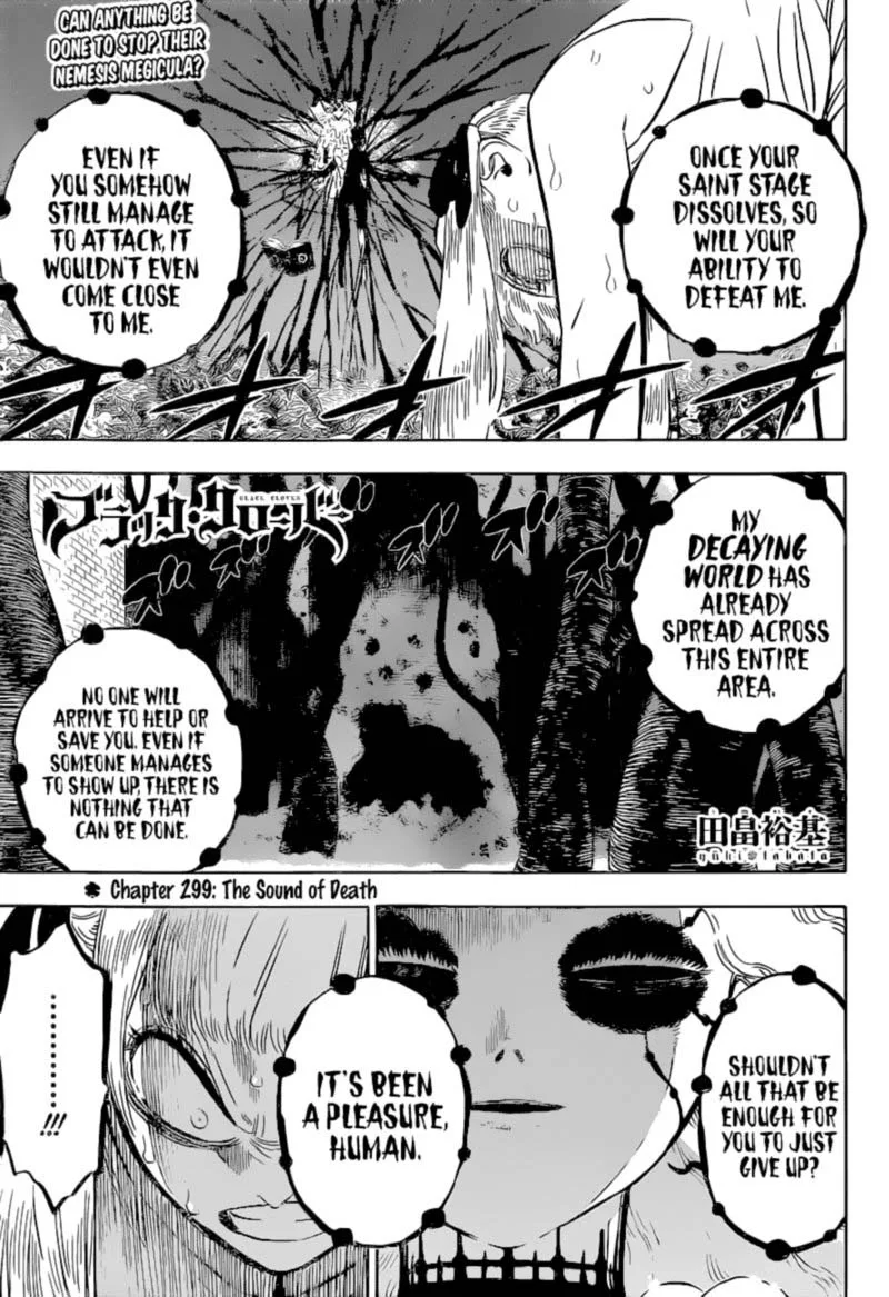 Black Clover Chapter 299 page 1