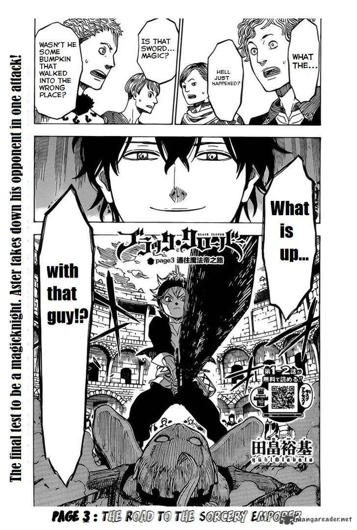 Black Clover Chapter 3 page 2