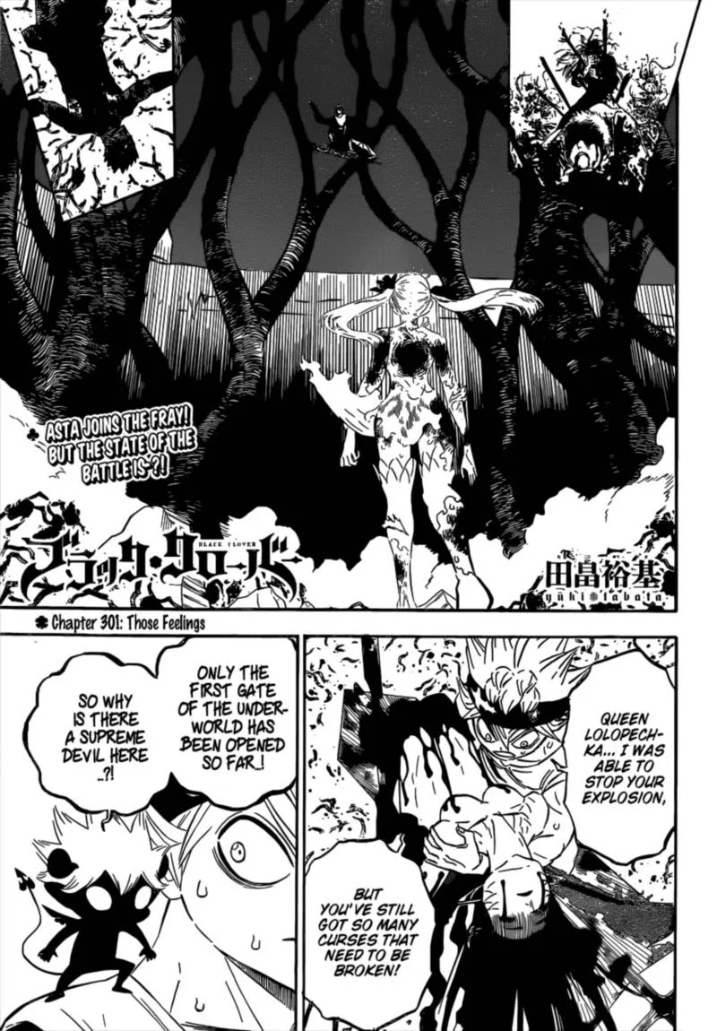 Black Clover Chapter 301 page 1